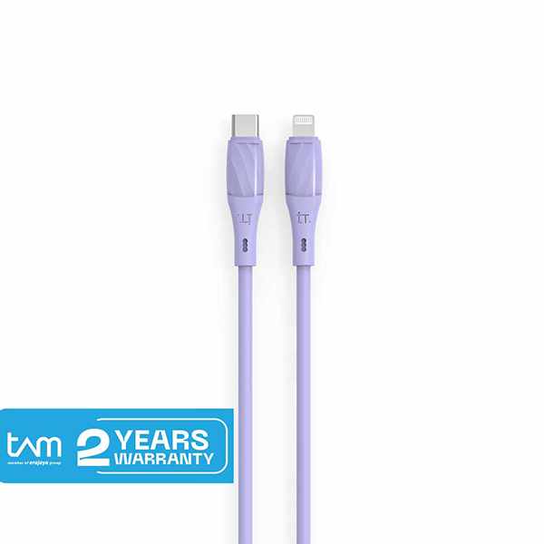 IT Trans Silica Cable C to L - Lilac