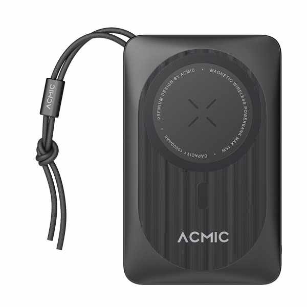 Acmic Magbank Mw10 Mag. Wireless Power Bank - Black