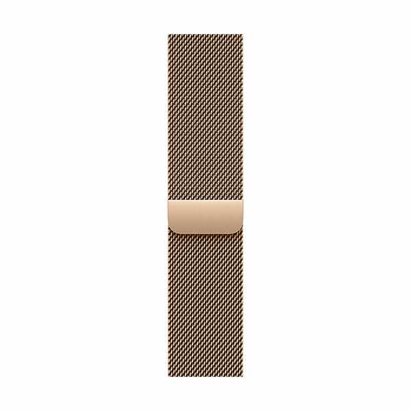 Apple 46mm Milanese Loop, Gold - S/M
