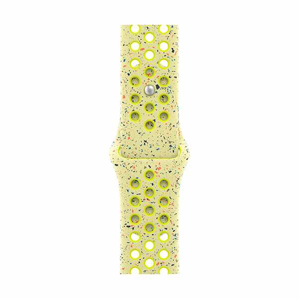 Apple 46mm Nike Sport Band, Volt Splash - S/M