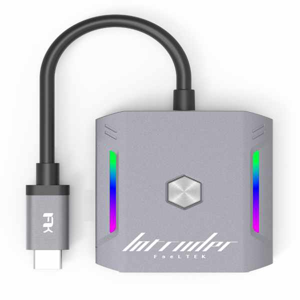Feeltek USB-C to Dual HDMI 8K Gaming Converter - Silver