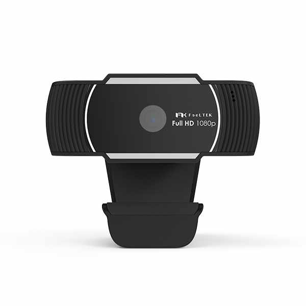 Feeltek Elec Full HD Webcam 1080P - Black