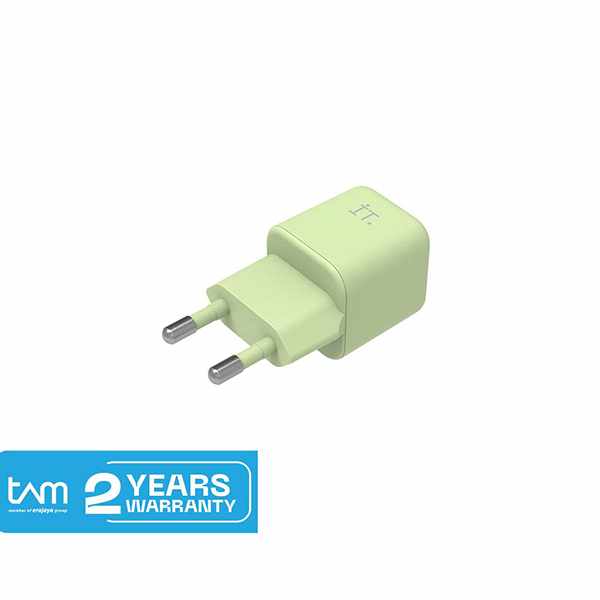 IT Plug IT 30 W Cube Charger - Green
