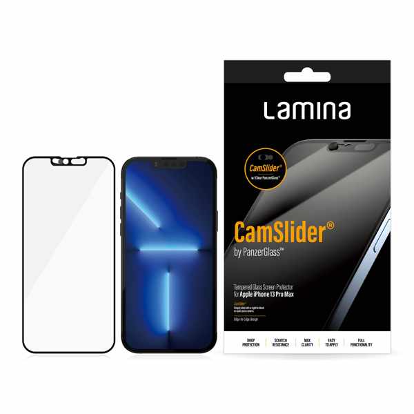 Lamina CamSlider TG iPhone 13/13 Pro