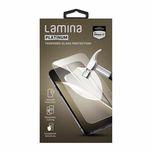 Lamina Platinum Tempered Glass iPhone 17 Series