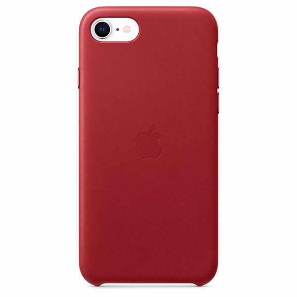 iPhone SE Leather Case, (PRODUCT)RED